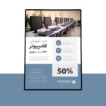 دانلود پوستر پریمیوم لایه‌باز تخفیف دوره آموزشی کامپیوتر