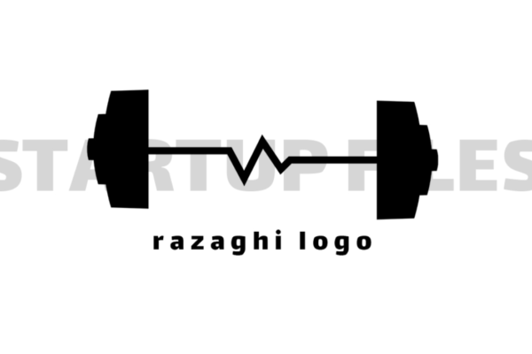 دانلود لوگو لایه باز دمبل بدنسازی
